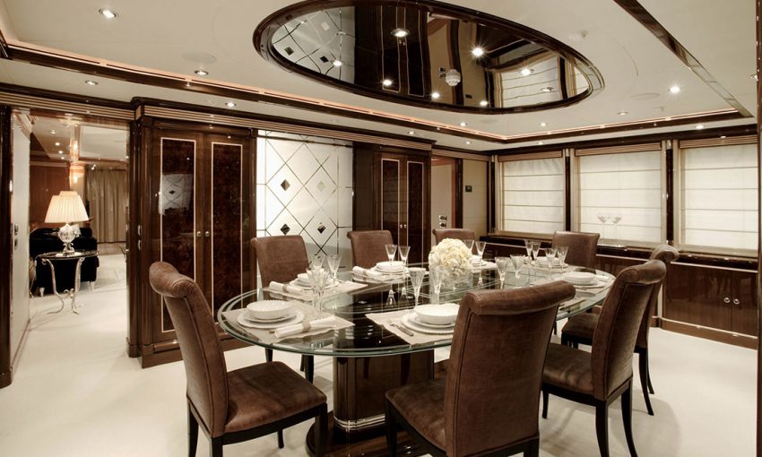 Smania contemporary yacht furniture