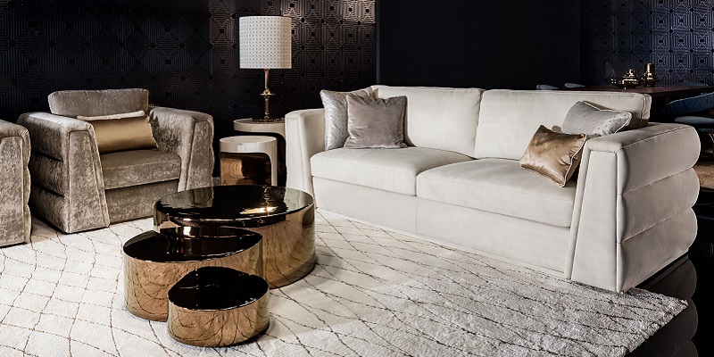 Smania classic decor living room